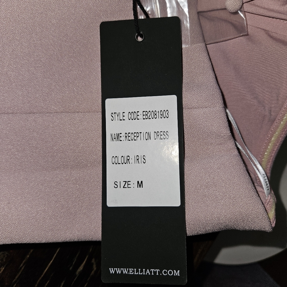 Elliatt Reception Dress in Iris Size M - Picture 6 of 11